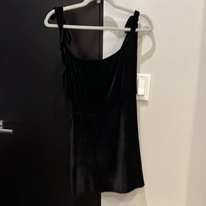 Reformation velvet dress